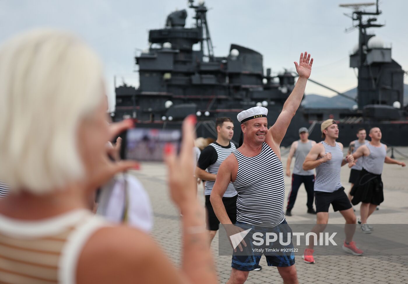 Russia Navy Day Preparations