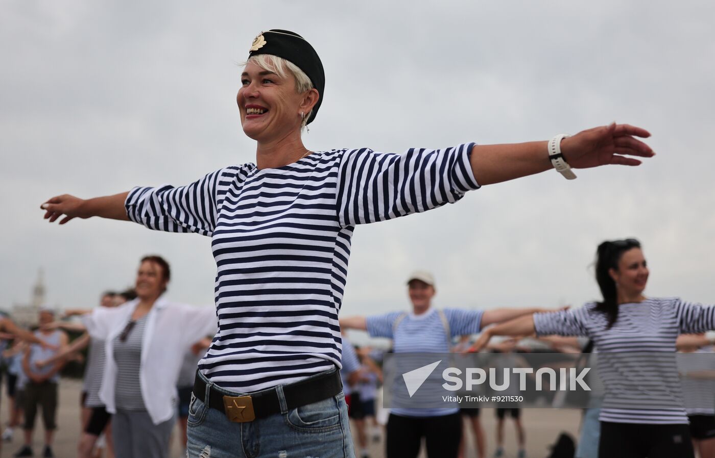 Russia Navy Day Preparations