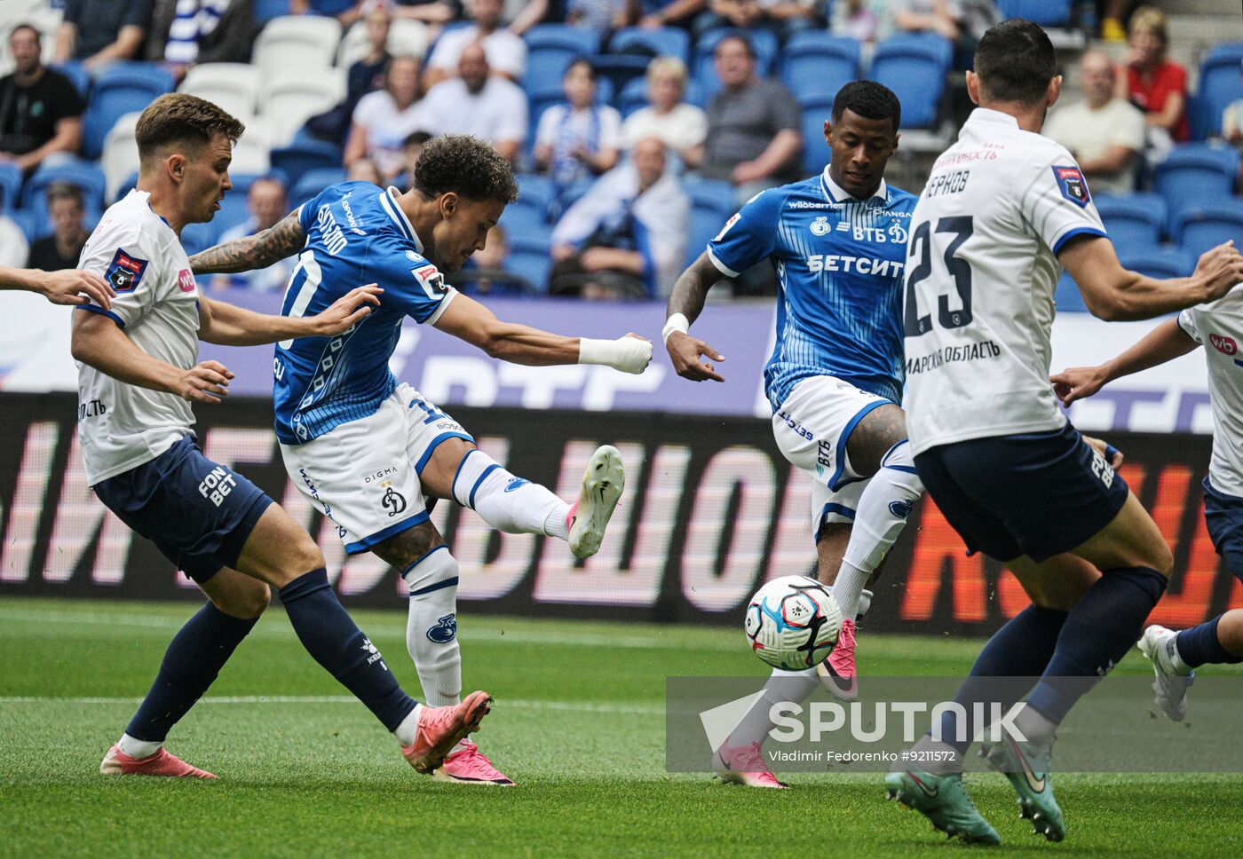 Russia Soccer Premier-League Dynamo - Krylia Sovetov
