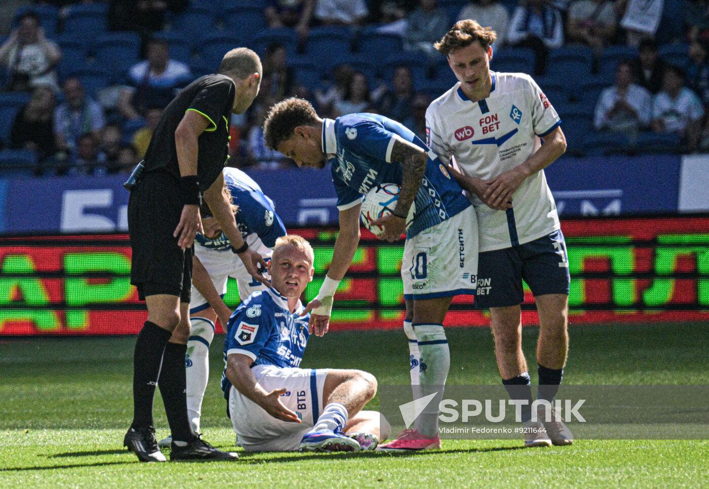 Russia Soccer Premier-League Dynamo - Krylia Sovetov