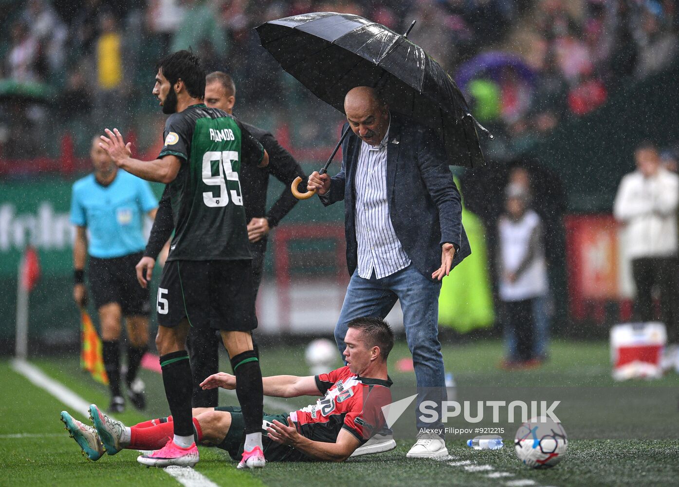 Russia Soccer Premier-League Lokomotiv - Akhmat