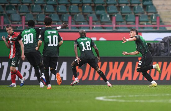 Russia Soccer Premier-League Lokomotiv - Akhmat