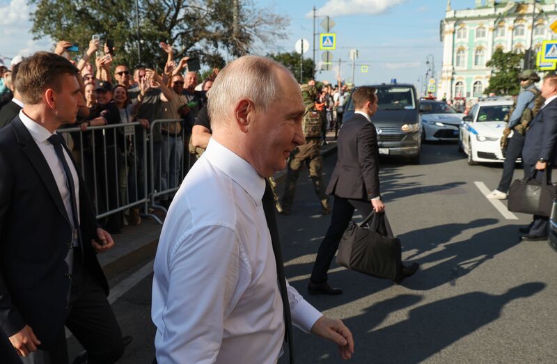 Russia Putin North Western Federal District