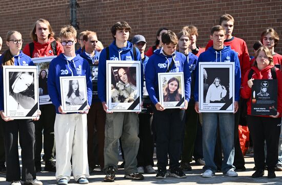 Russia Donbass War Child Victims Remembrance Day