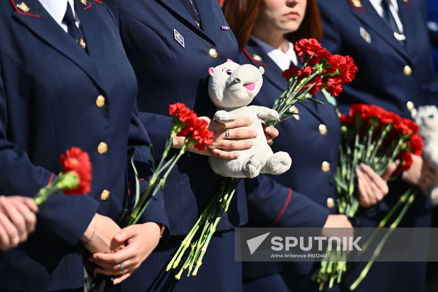 Russia Donbass War Child Victims Remembrance Day
