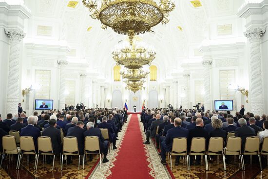 Russia Putin State Duma