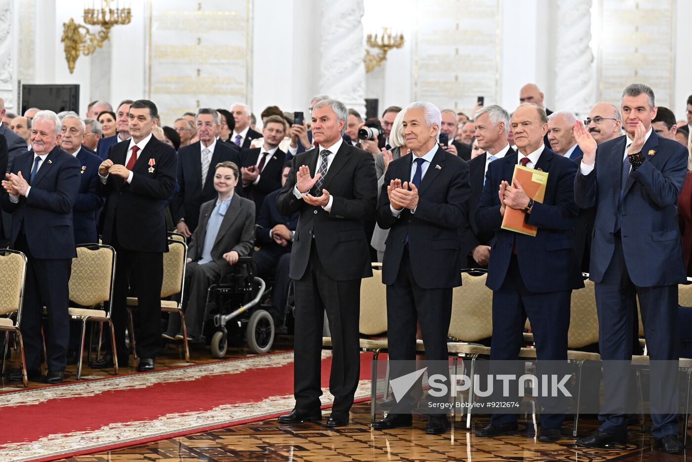 Russia Putin State Duma