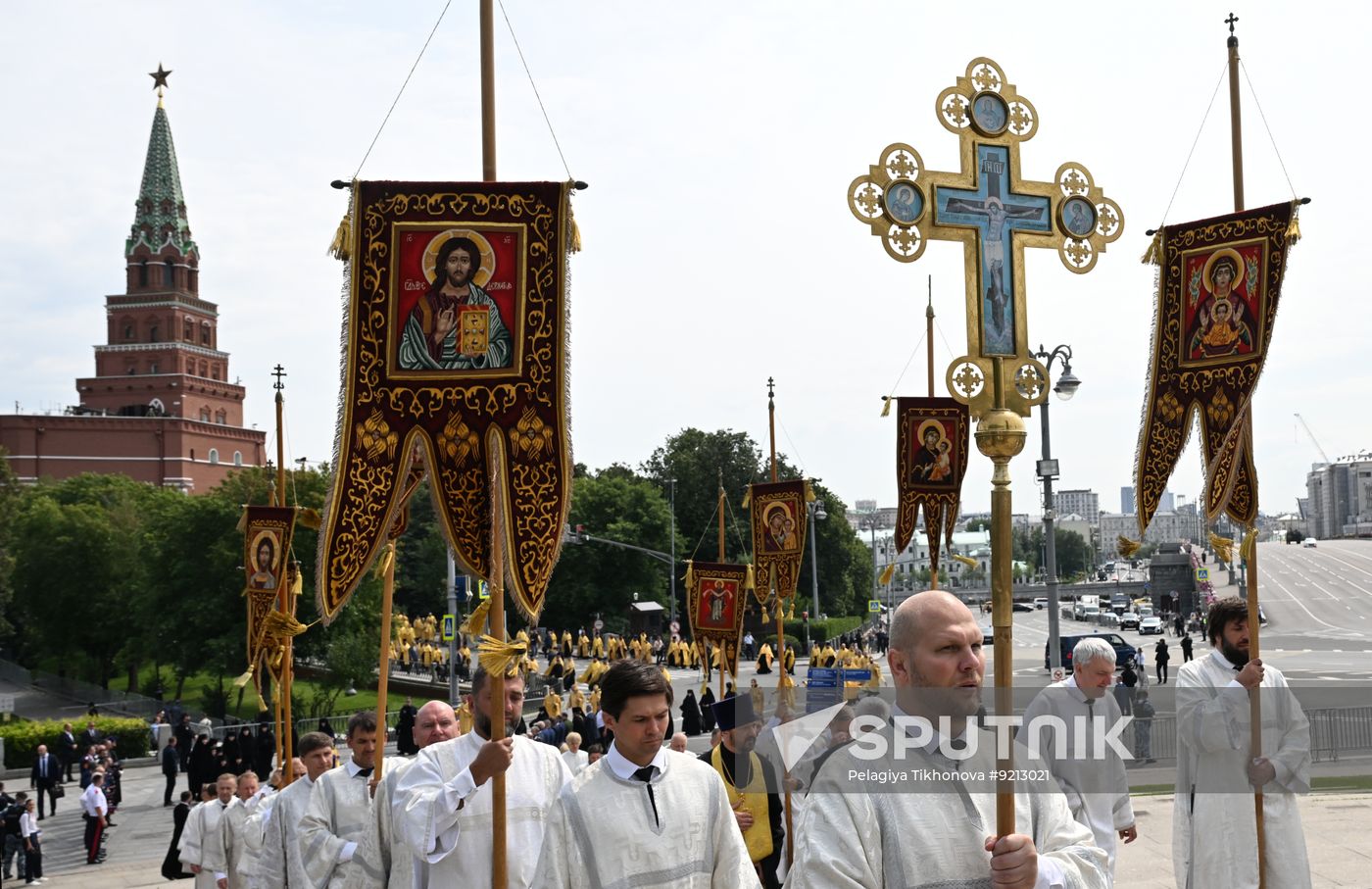 Russia Religion Patriarch Rus Baptism Day