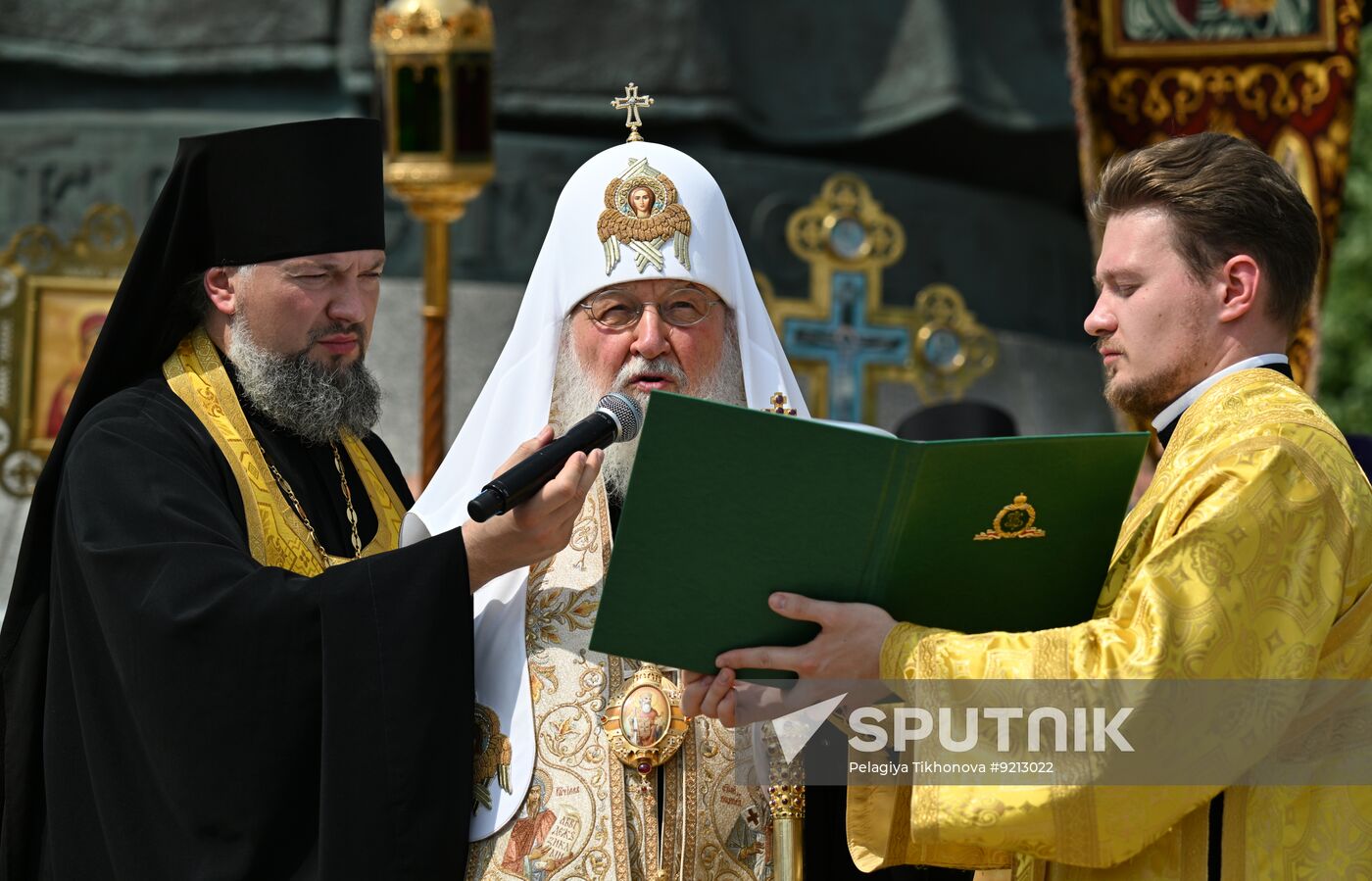 Russia Religion Patriarch Rus Baptism Day