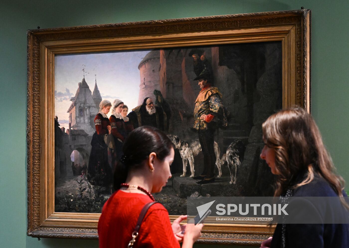 Russia Art Tretyakov Polenov Exhibition