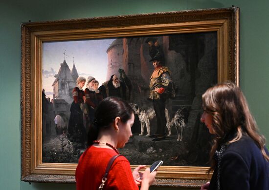 Russia Art Tretyakov Polenov Exhibition