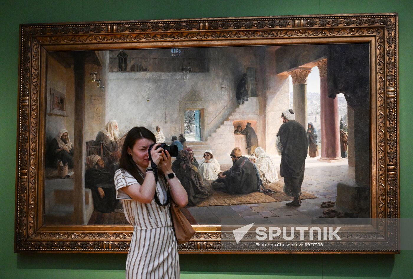 Russia Art Tretyakov Polenov Exhibition