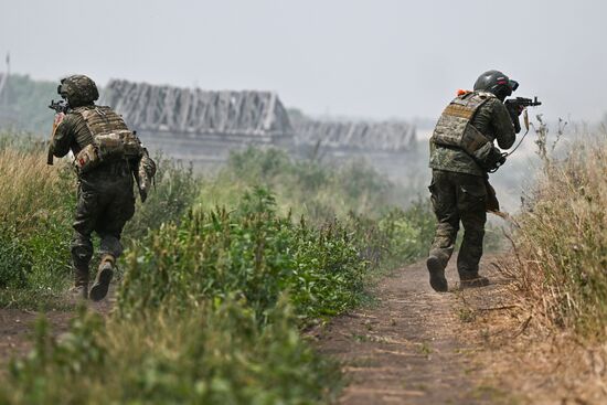 Russia Ukraine Military Operation Assault Unit