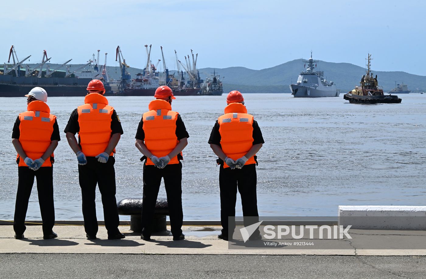 Russia China Naval Drills