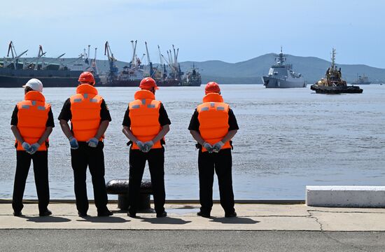 Russia China Naval Drills