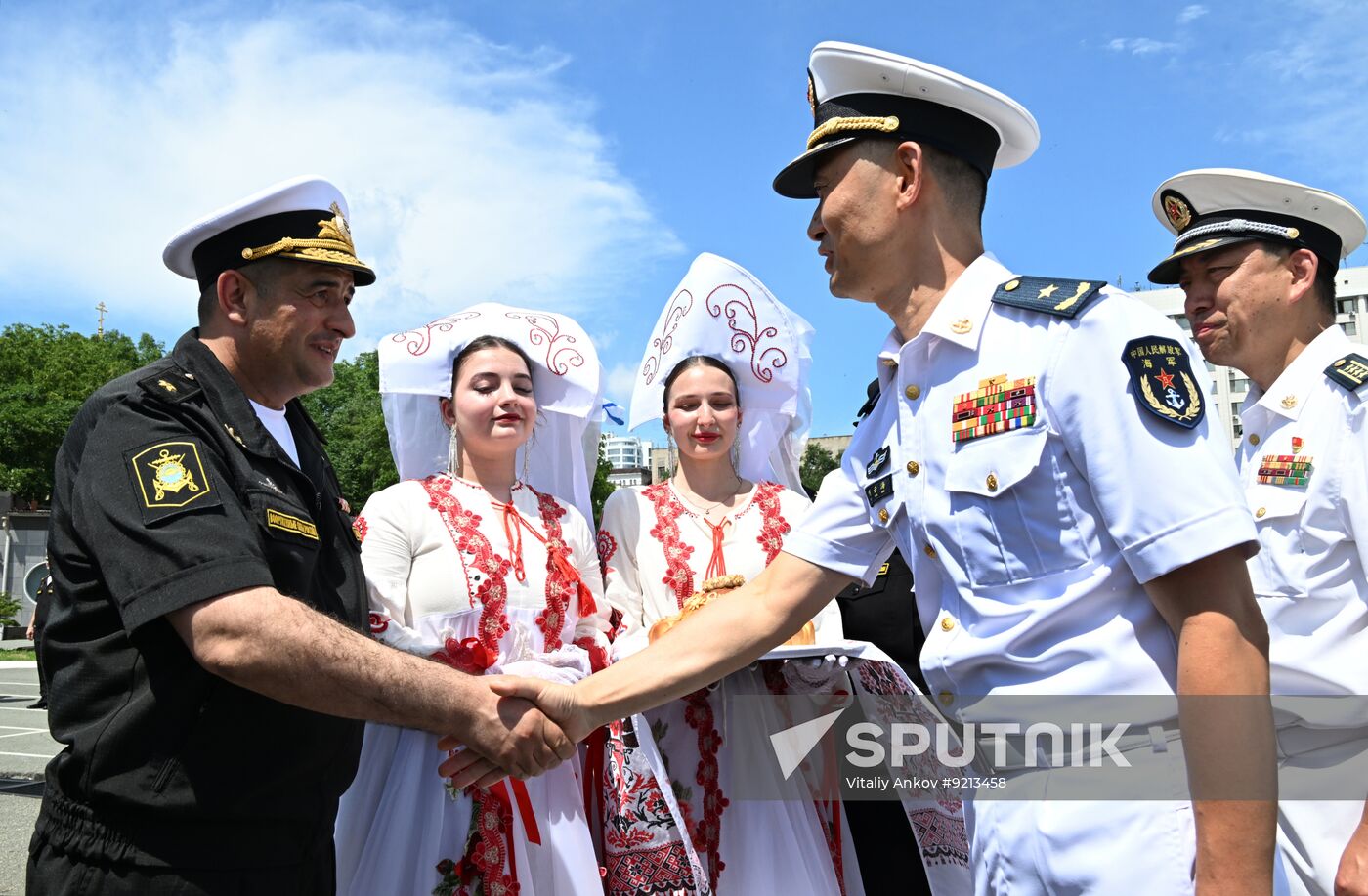 Russia China Naval Drills