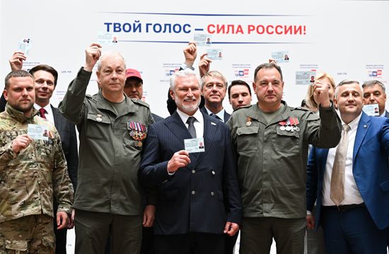 Russia Parliamentary Election Campaign CEC