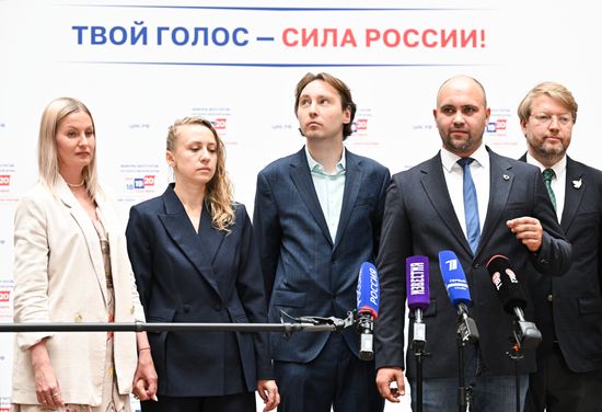 Russia Parliamentary Election Campaign CEC