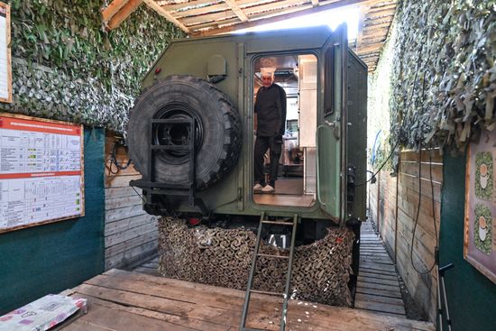 Russia Ukraine Military Operation Logistics Unit