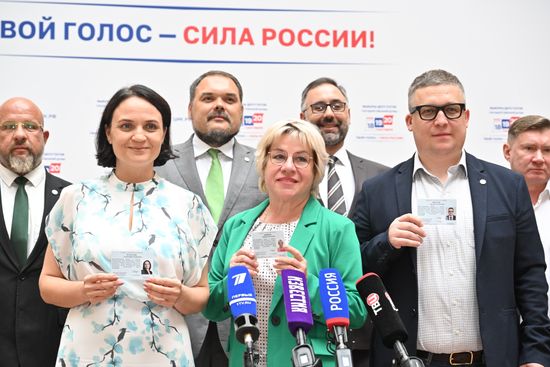 Russia Parliamentary Election Campaign CEC