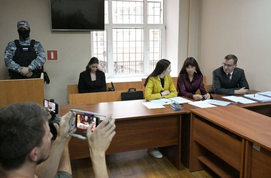 Russia Blogger Money Laundering Trial