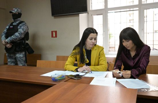 Russia Blogger Money Laundering Trial