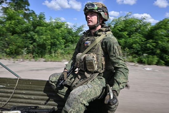Russia Ukraine Military Operation Signals Unit