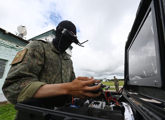 Russia UAV Operators Training