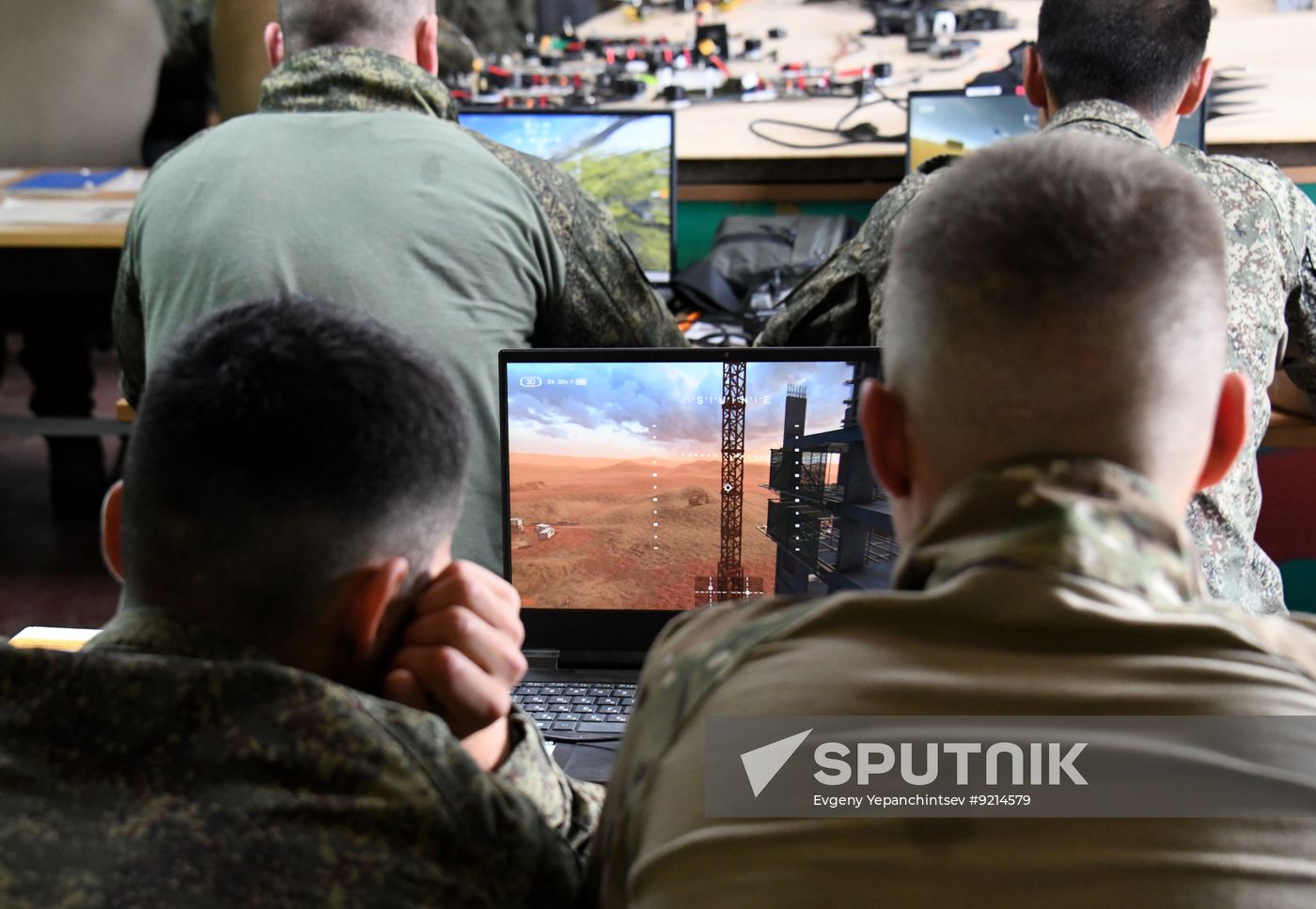 Russia UAV Operators Training
