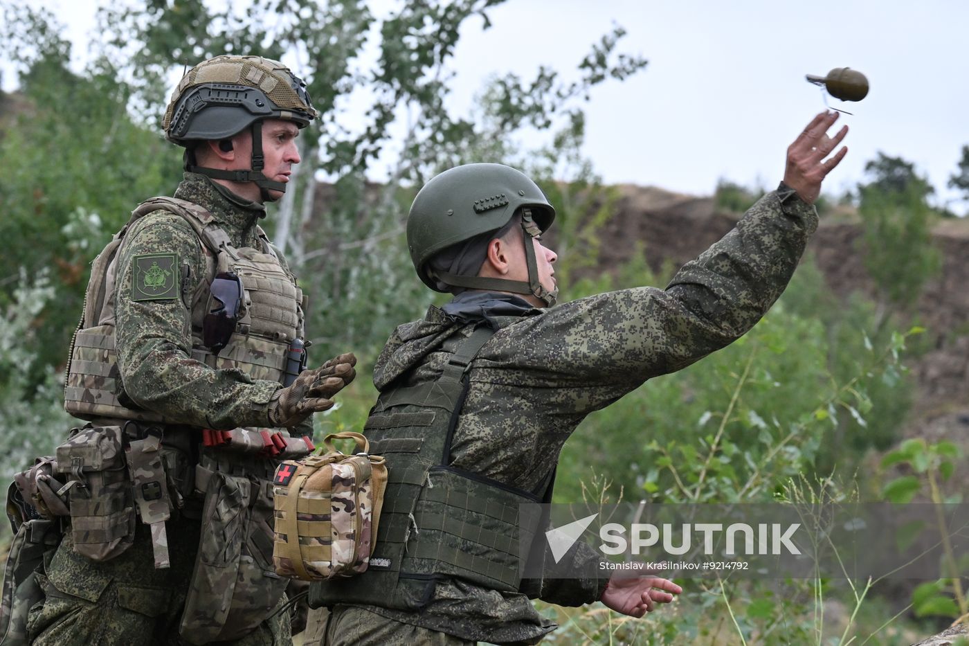 Russia Ukraine Military Operation Railway Troops