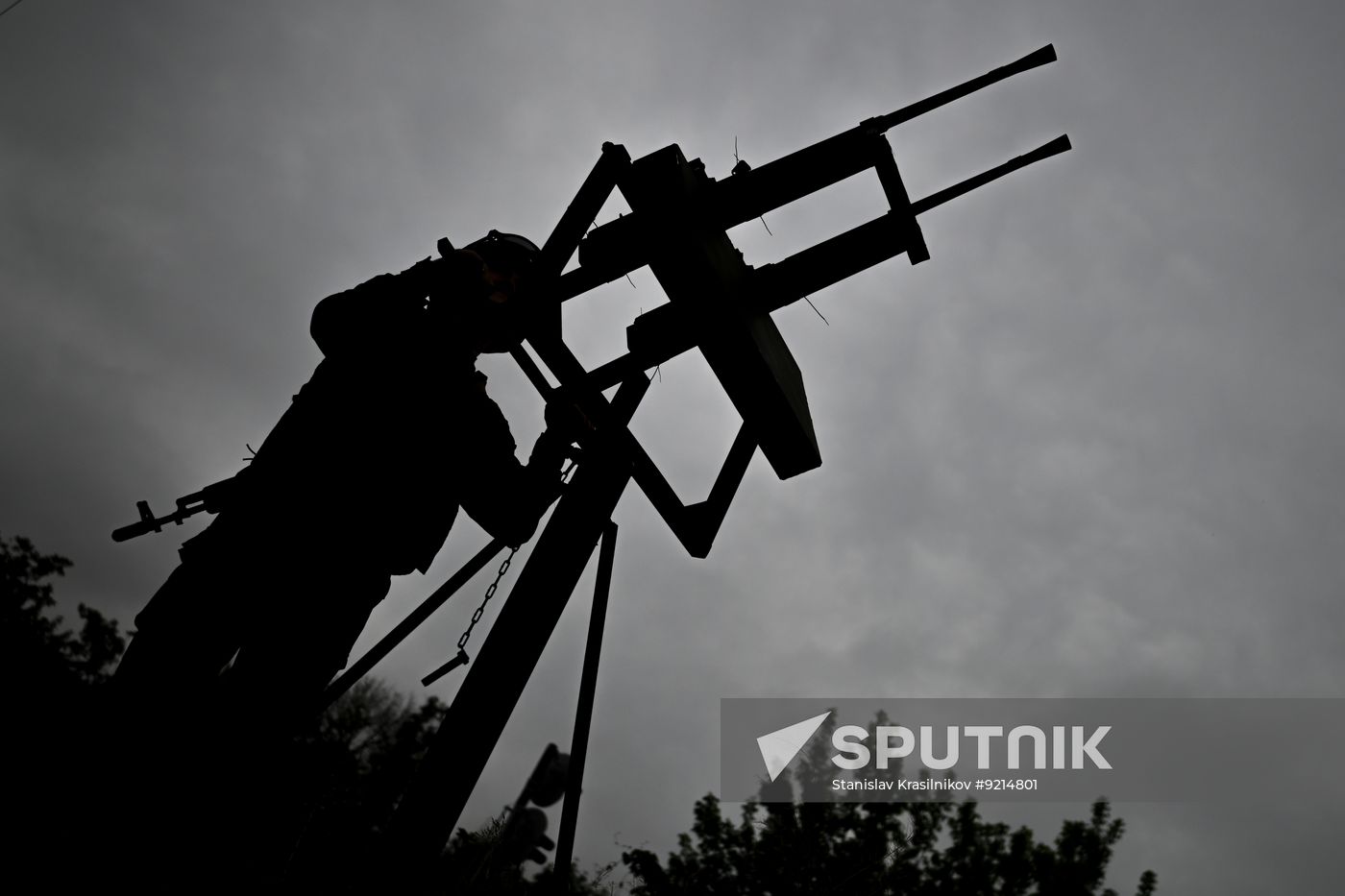 Russia Ukraine Military Operation Railway Troops