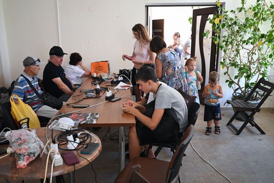 Russia Crimea Power Supply Shortages