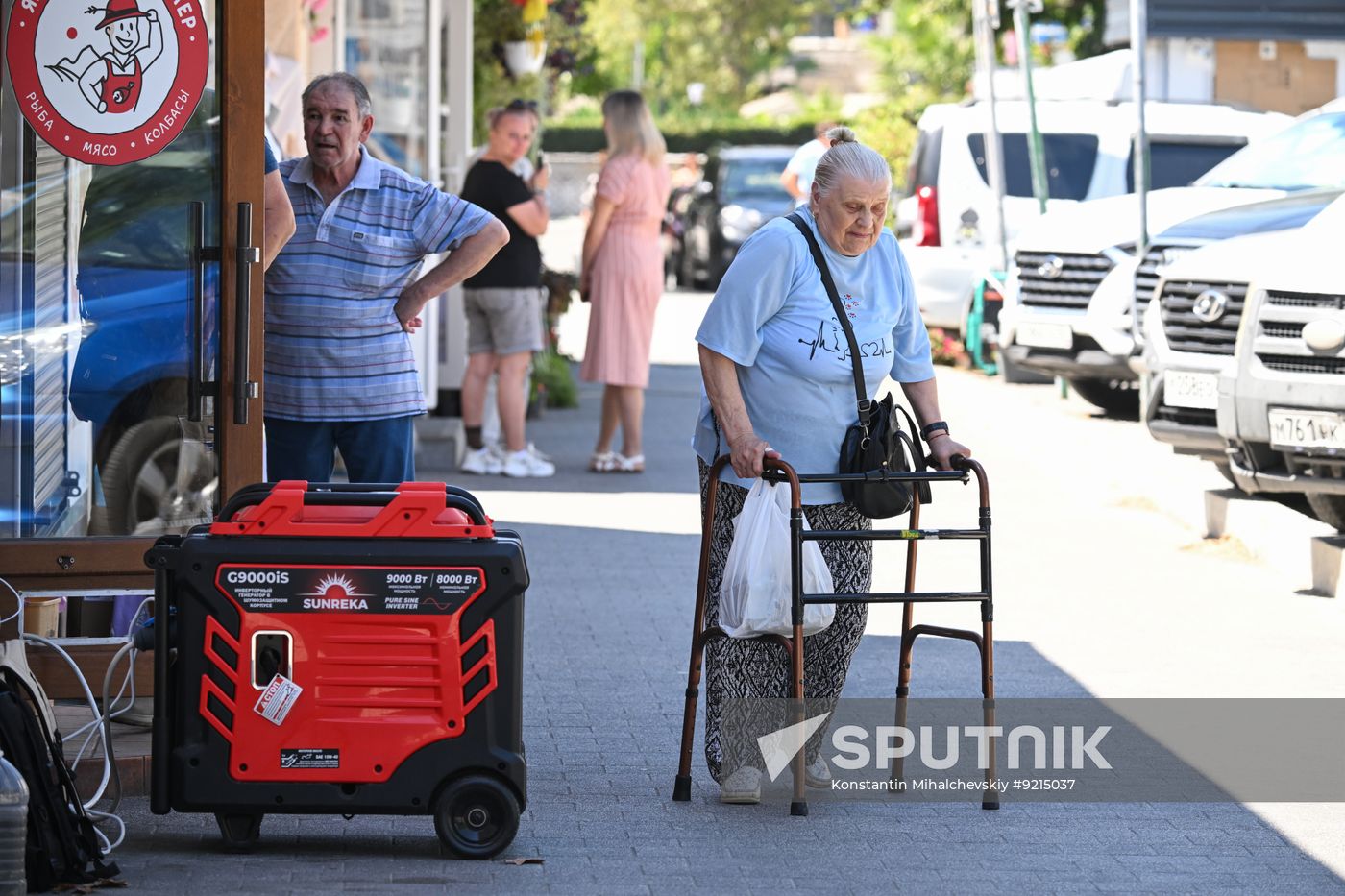 Russia Crimea Power Supply Shortages