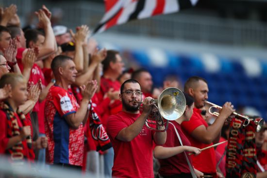 Russia Soccer Premier-League Akron - Rubin