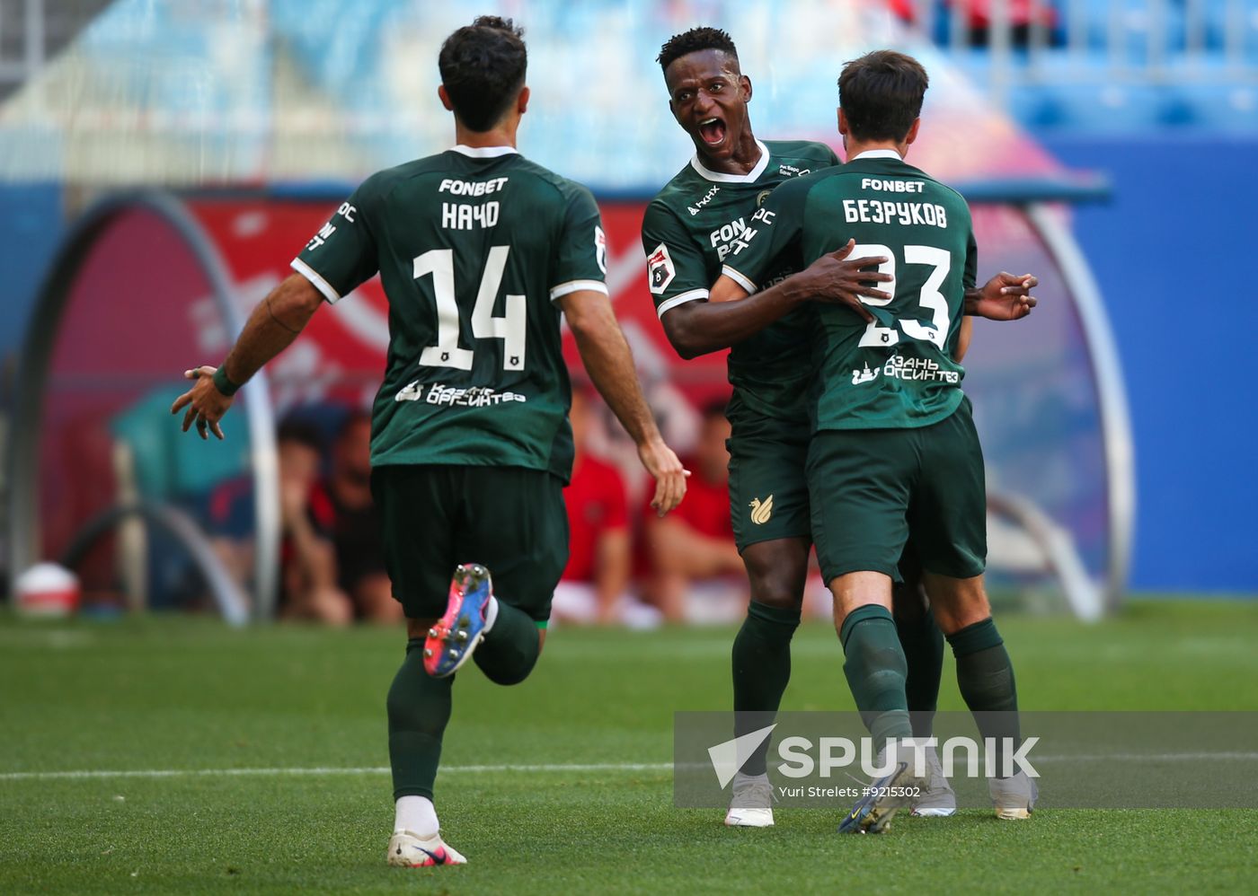 Russia Soccer Premier-League Akron - Rubin