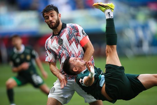 Russia Soccer Premier-League Akron - Rubin