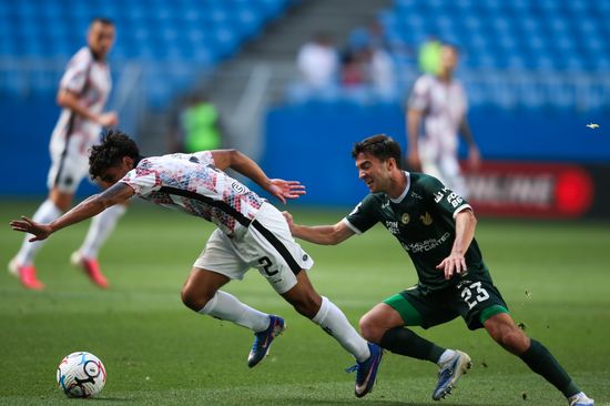 Russia Soccer Premier-League Akron - Rubin
