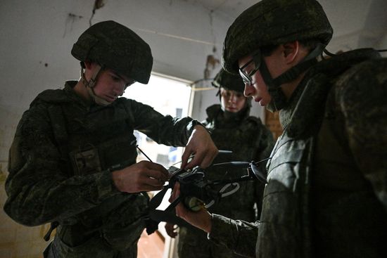 Russia Ukraine Military Operation UAVs