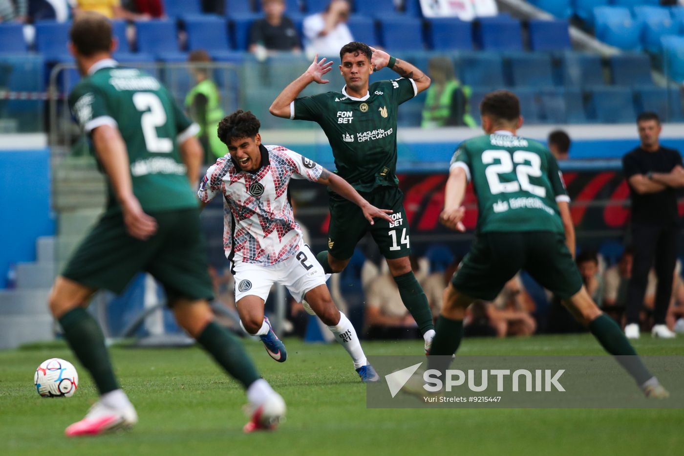Russia Soccer Premier-League Akron - Rubin