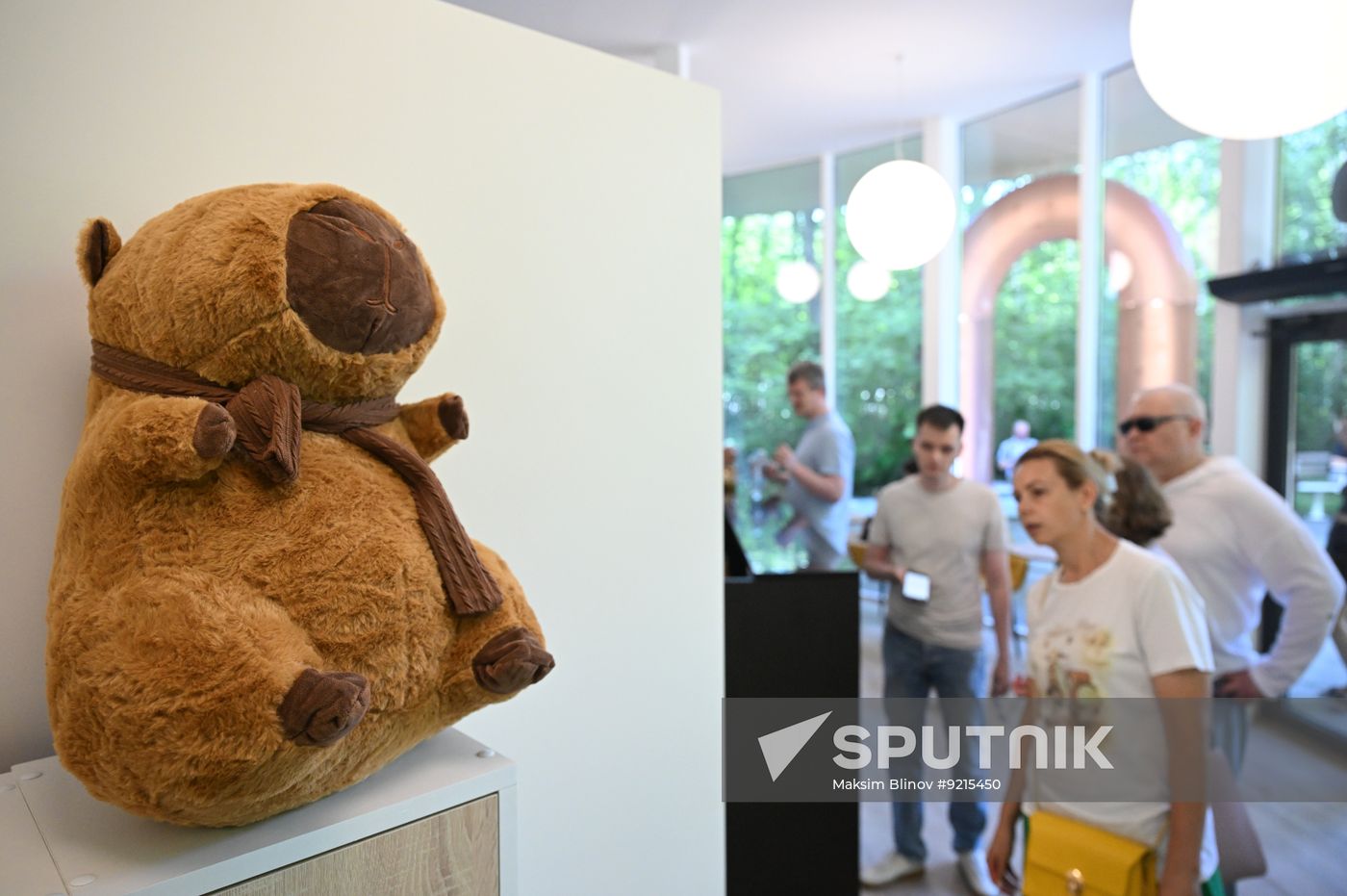 Russia Capybara Cafe