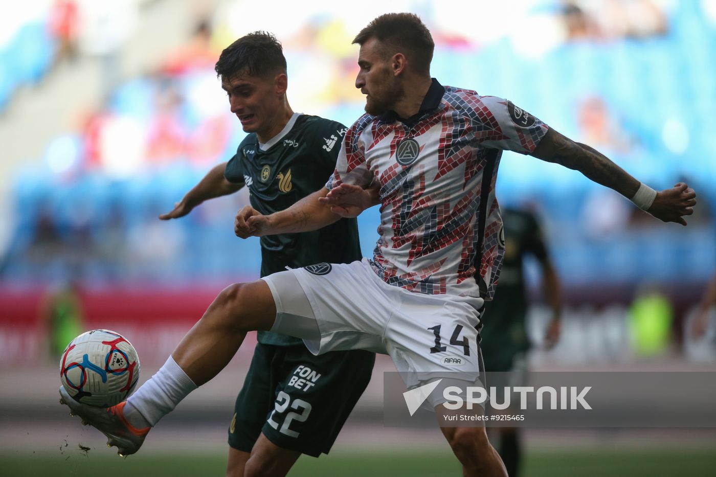 Russia Soccer Premier-League Akron - Rubin