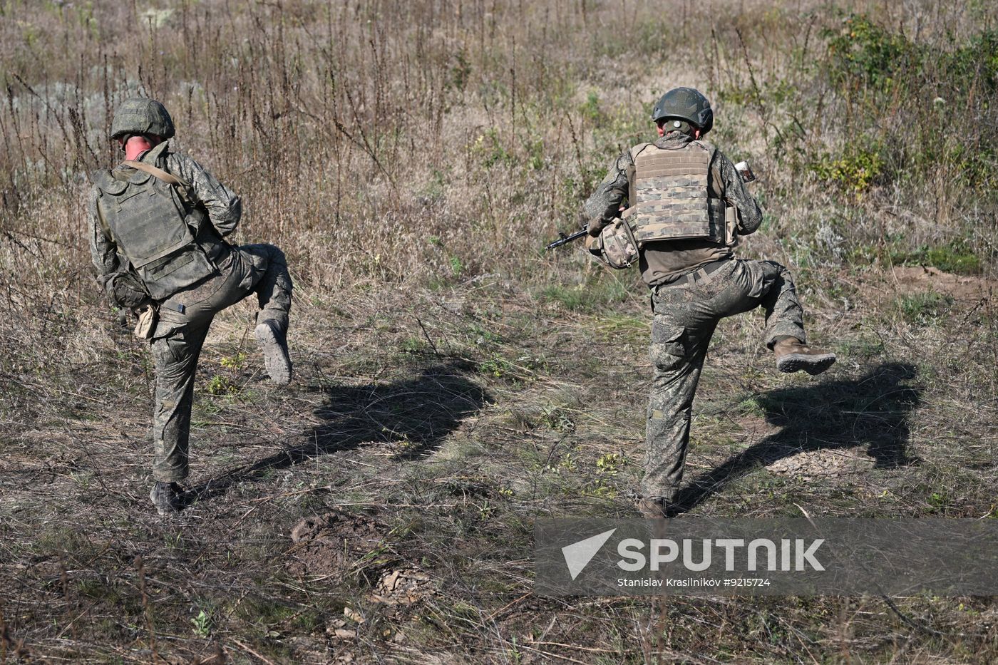 Russia Ukraine Military Operation Personnel Training