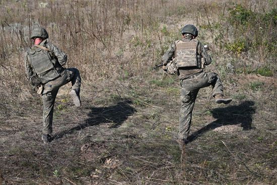 Russia Ukraine Military Operation Personnel Training