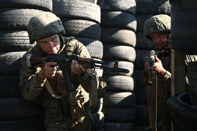 Russia Ukraine Military Operation Personnel Training