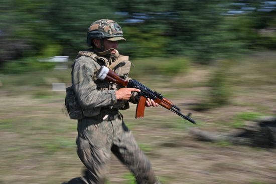 Russia Ukraine Military Operation Personnel Training