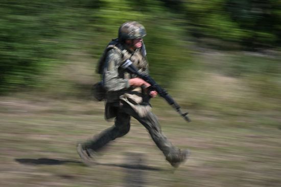 Russia Ukraine Military Operation Personnel Training