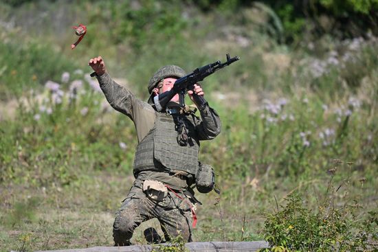 Russia Ukraine Military Operation Personnel Training