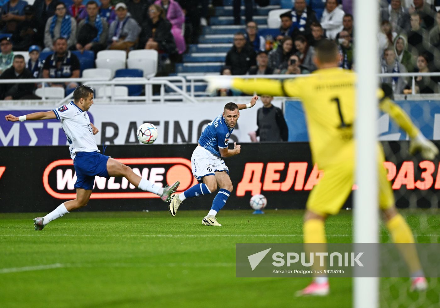 Russia Soccer Premier-League Baltika - Dynamo