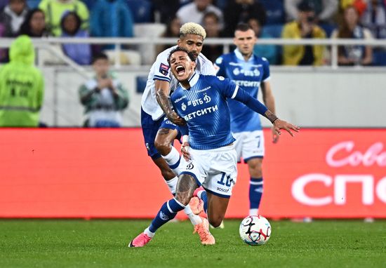 Russia Soccer Premier-League Baltika - Dynamo