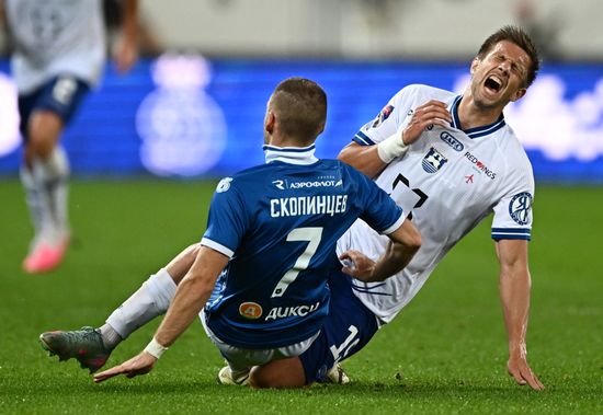 Russia Soccer Premier-League Baltika - Dynamo